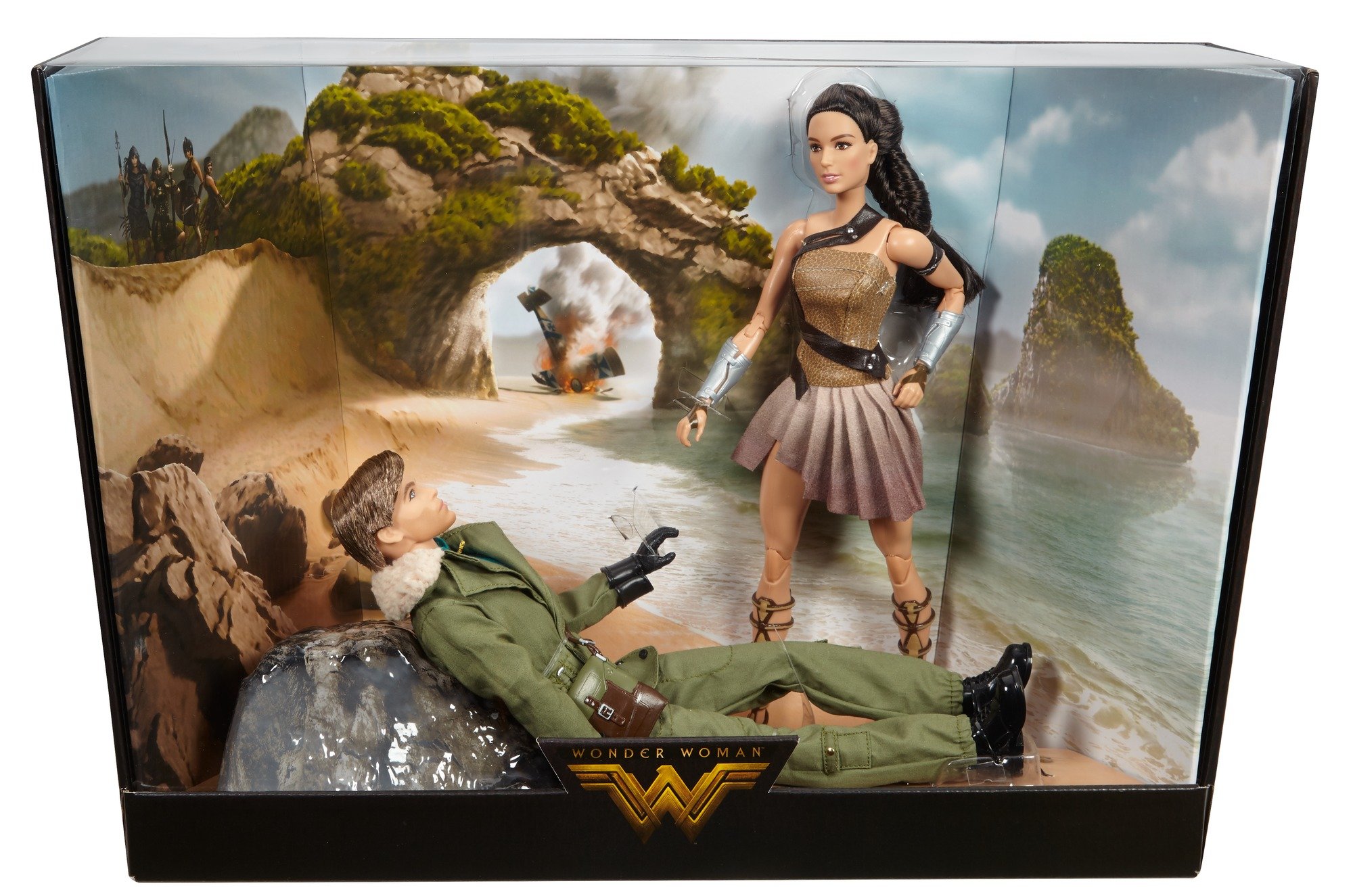 Barbie Wonder Woman Paradise Island Gift Set - DC Comics Collector Doll with Accessories - Perfect for Kids, Collectors & Superhero Fans | Birthday, Christmas & Playtime Gift