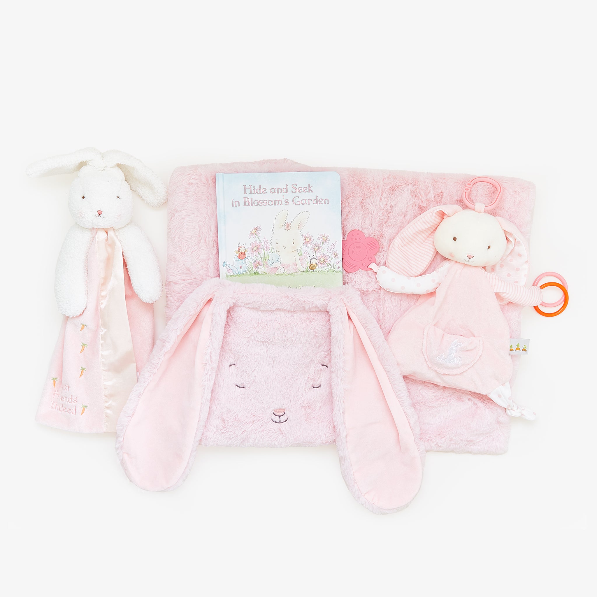 Hello Baby Girl Gift Set - Pink Baby Shower & Newborn Gift for Girls - Perfect for Birthdays, Christenings & Special Occasions
