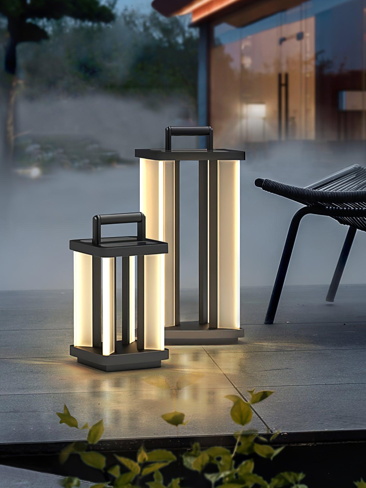 Metroluxe Solar Powered Outdoor Lights - Waterproof LED Garden Lights for Pathway, Yard, and Patio - Energy Efficient Landscape Lighting for Home and Garden Decor