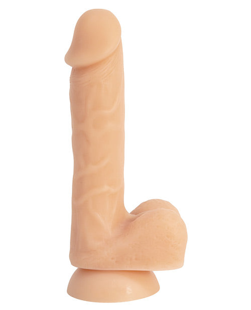 Flexible 8-Inch David Silicone Dildo - Realistic Bendable Adult Toy for Couples & Solo Play - Vanilla Scented Pleasure for Enhanced Intimacy & Sensual Exploration