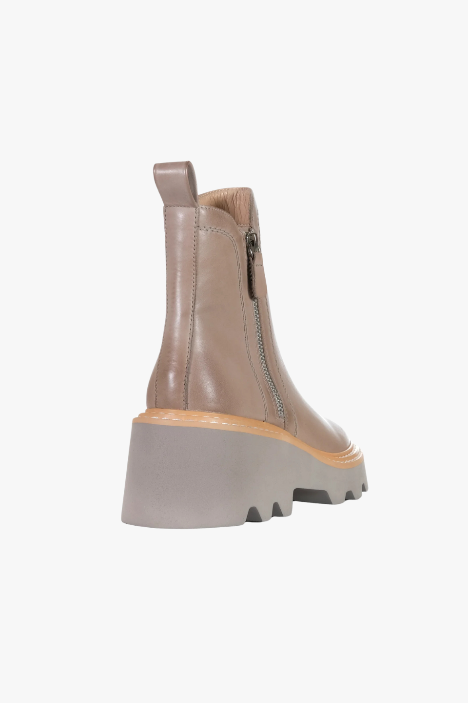 Bae Stone Chunky Zip Ankle Boots for Women - Stylish Winter Shoes with Side Zipper | Perfect for Casual Outfits, Office Wear & Date Nights