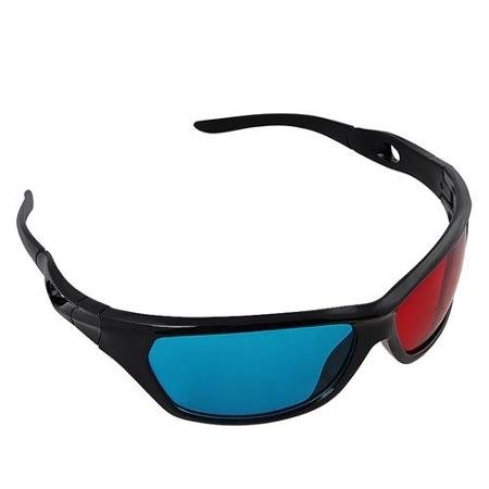 3D Plastic Anaglyph Glasses (Red/Blue) - Right Gear for 3D Movies, Games & VR Experiences | Compatible with 3D TVs & Home Theater Systems
