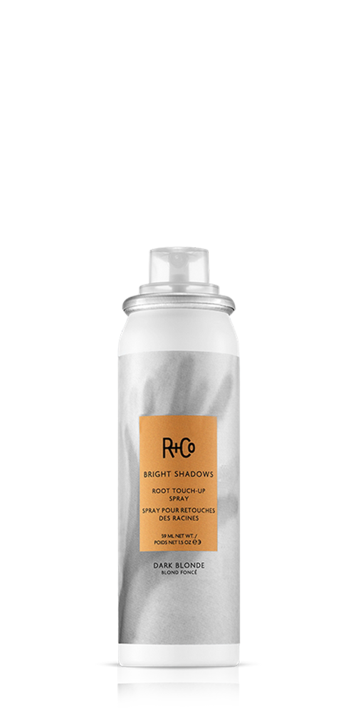 Dark Blonde Root Touch Up Spray by Bright Shadows - Quick & Easy Hair Color for Gray Coverage & Root Concealer - Perfect for Home Use, Travel & Salon Styling