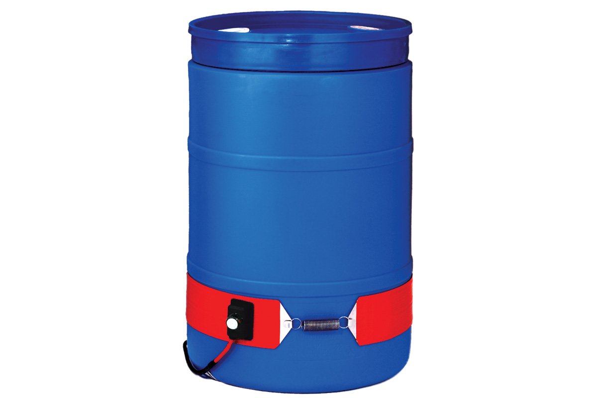 BriskHeat DPCH20 Heavy-Duty Silicone Rubber Drum Heater & Pail Warmer - Industrial-Grade Heating for Chemicals, Paints & Viscous Liquids in Cold Weather