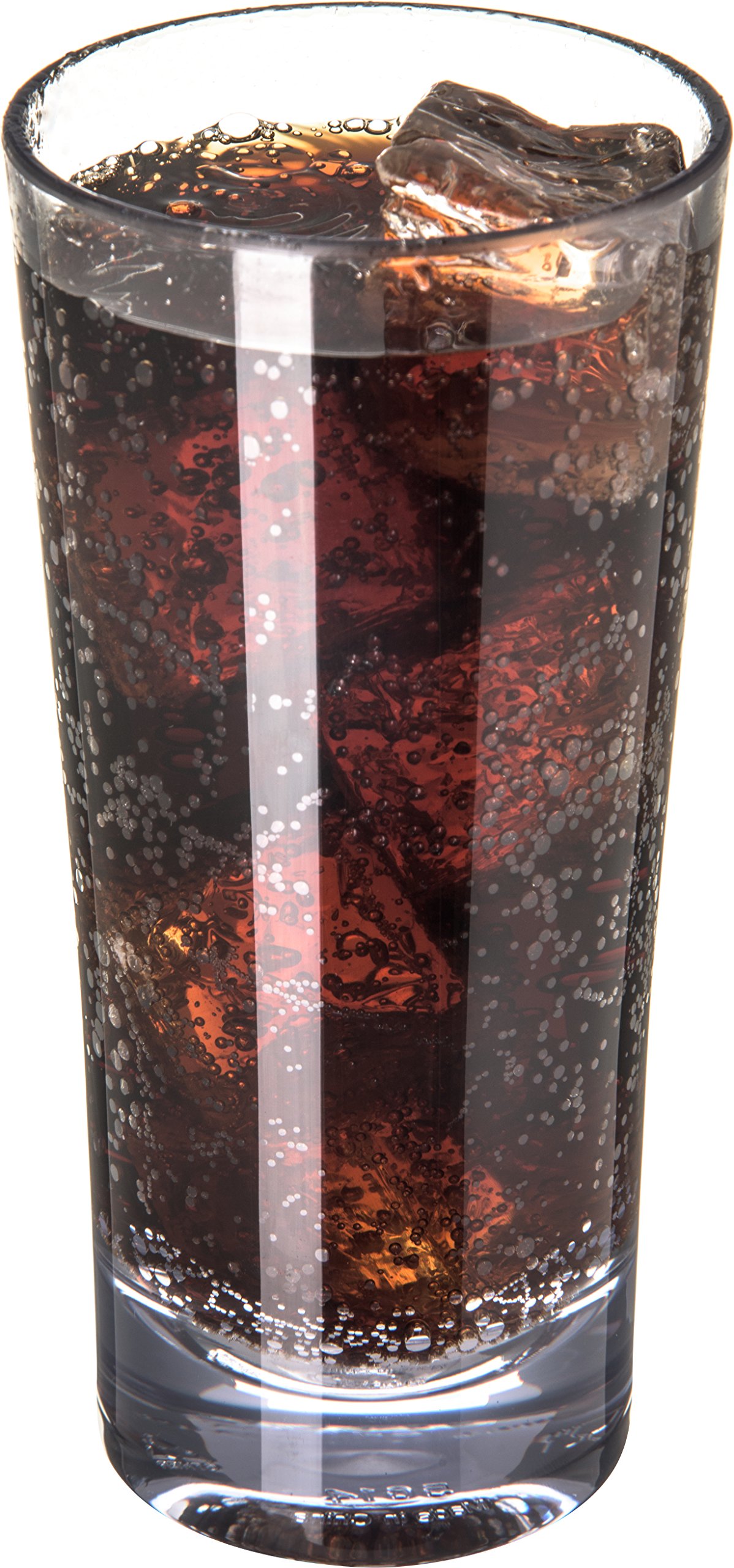Carlisle Alibi 13.9 oz Clear Plastic Beverage Glasses - Pack of 24 - Shatterproof Drinkware for Restaurants, Bars, Kitchens & Catering - Perfect for Cocktails, Smoothies, Iced Coffee & Party Serving