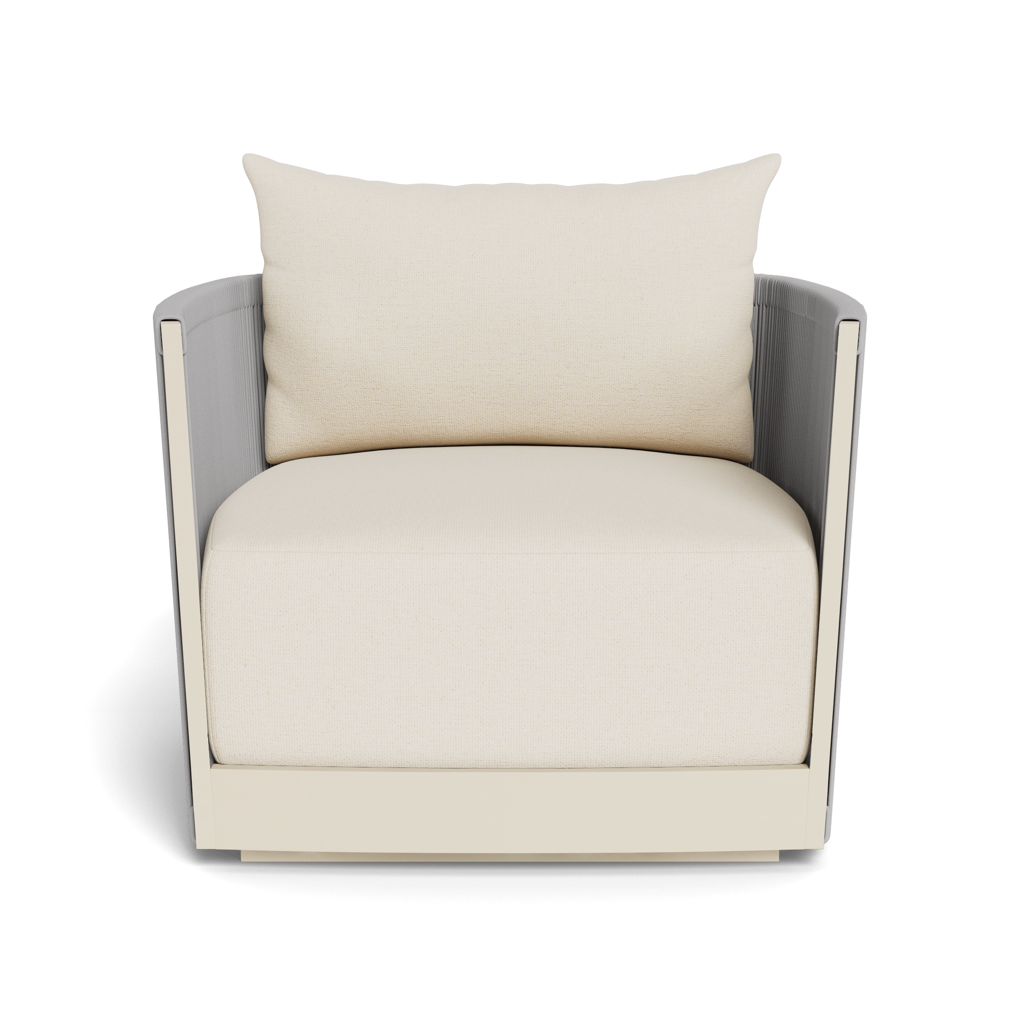 Antigua Swivel Lounge Chair - 360-Degree Rotating Modern Accent Chair for Living Room, Patio, or Office - Comfortable and Stylish Home Decor