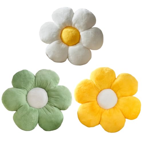 3pcs White Yellow Green