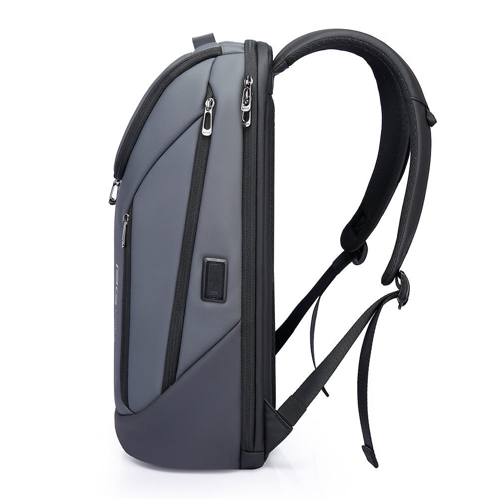 BANGE Anti Theft Business Laptop Backpack for Men & Women - Waterproof Travel Backpack with USB Charging Port - Perfect for Office, Commuting, and College Students