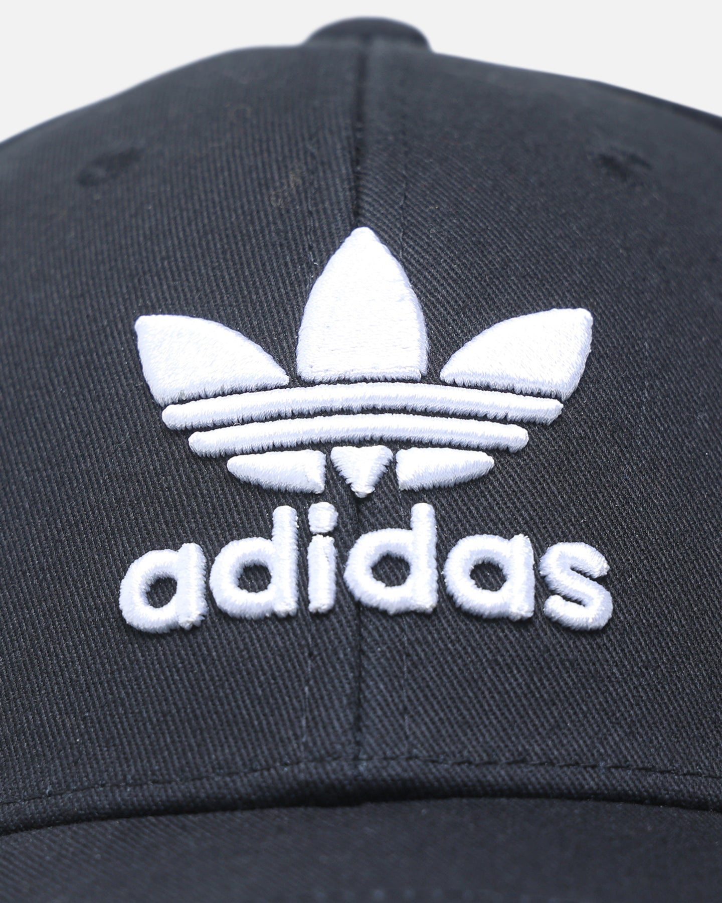 Adidas Baseball Classic Trefoil Strapback Hat - Black & White Adjustable Snapback Cap for Men & Women - Perfect for Sports, Casual Wear & Outdoor Activities