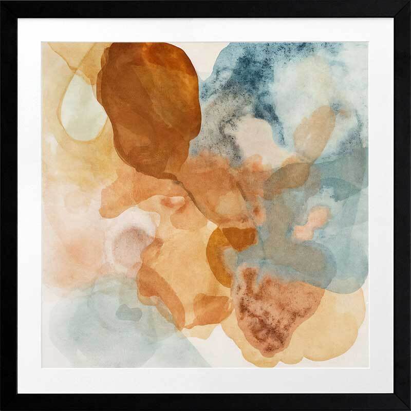 Earthbound II Framed Wall Art Print - Nature Landscape Canvas Painting for Home & Office Decor | Perfect for Living Room, Bedroom, or Office Wall Decor