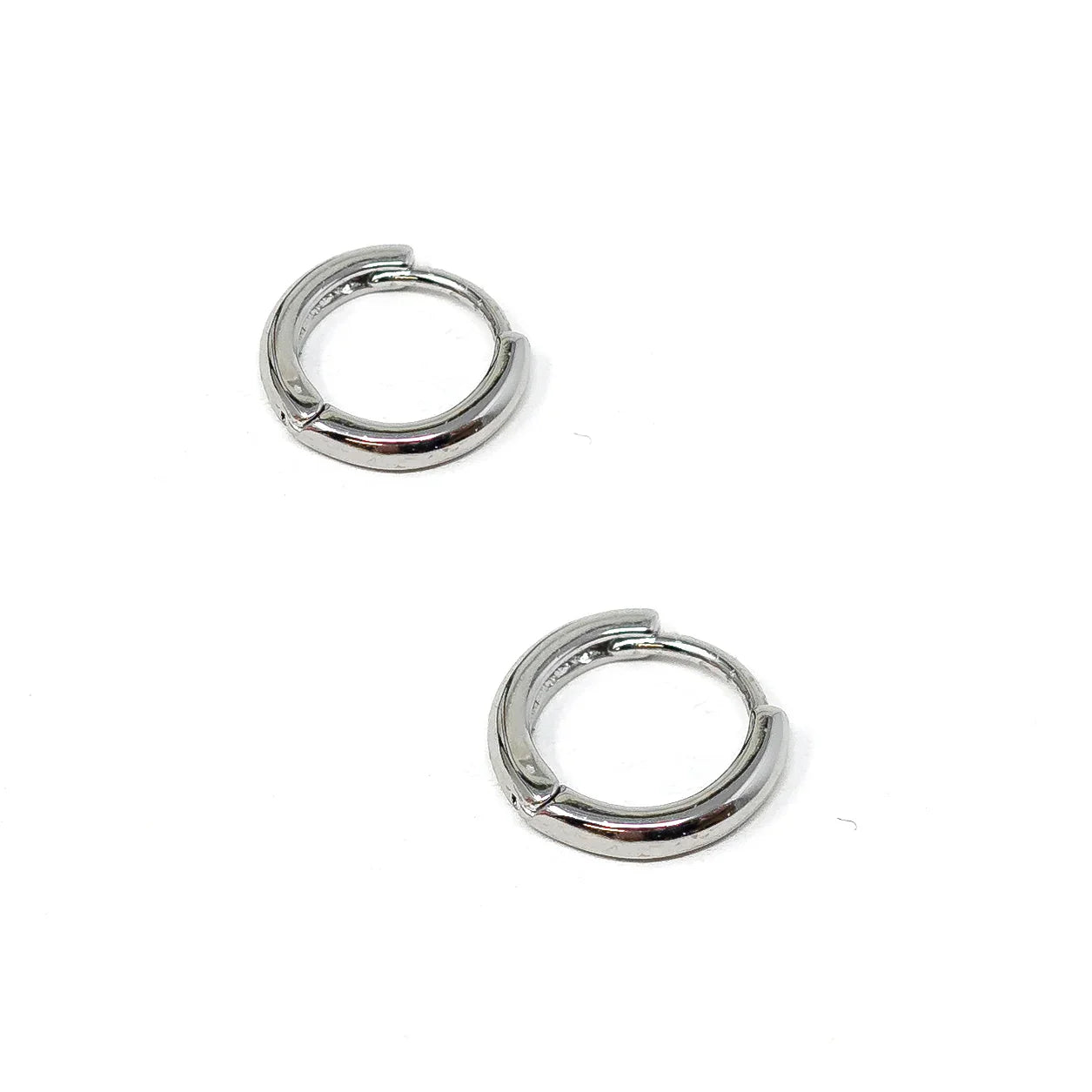 PREORDER: Crystal Cross Charm Huggie Earrings in Gold & Silver – Perfect for Church, Weddings & Everyday Elegance
