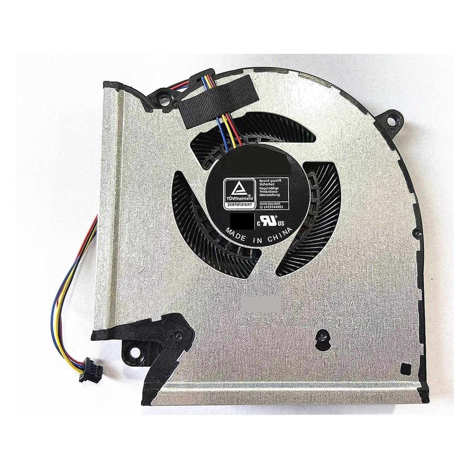 ASUS ROG Strix 2021 Scar 15 G533 G533Q G513QR G713QR G733QS Replacement CPU GPU Cooling Fan - 12V 1A Gaming Laptop Radiator 13NR0540P01011 (CPU Fan) - Perfect for Gaming, Overclocking & High-Performance Computing
