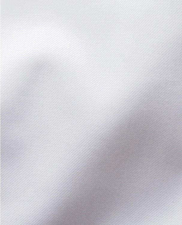 ETON SIGNATURE Men's Classic Cotton Twill Shirt - White | Premium Comfort for Business Casual & Office Wear