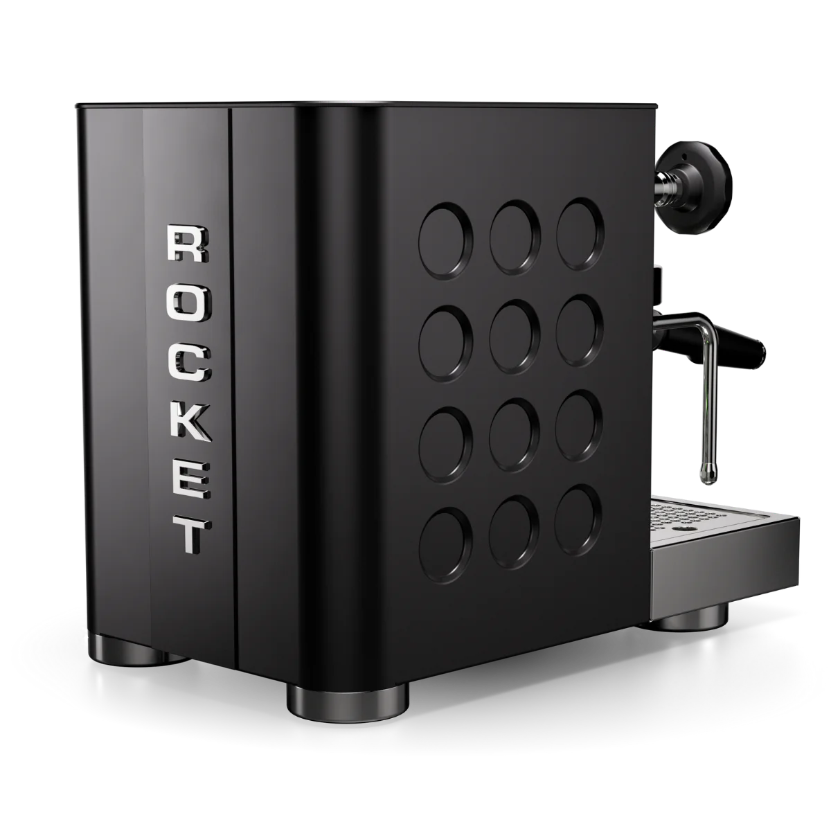 Rocket Espresso Appartamento TCA Semi-Automatic Espresso Machine - Black | Professional Home Coffee Maker for Barista-Quality Drinks | Perfect for Lattes, Cappuccinos & Espresso Shots