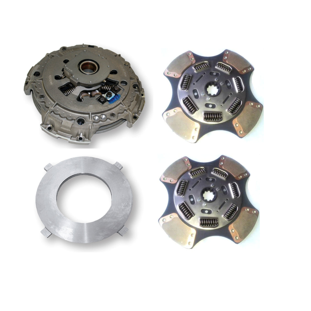 Fortpro 15 1/2 x 2 Inch Clutch Kit - Replacement for 108925 & 82 | 7 Spring 4 PAD Design for Smooth Pedal Feel | Fits F276015 Models | Perfect for Heavy-Duty Trucks & Off-Road Vehicles