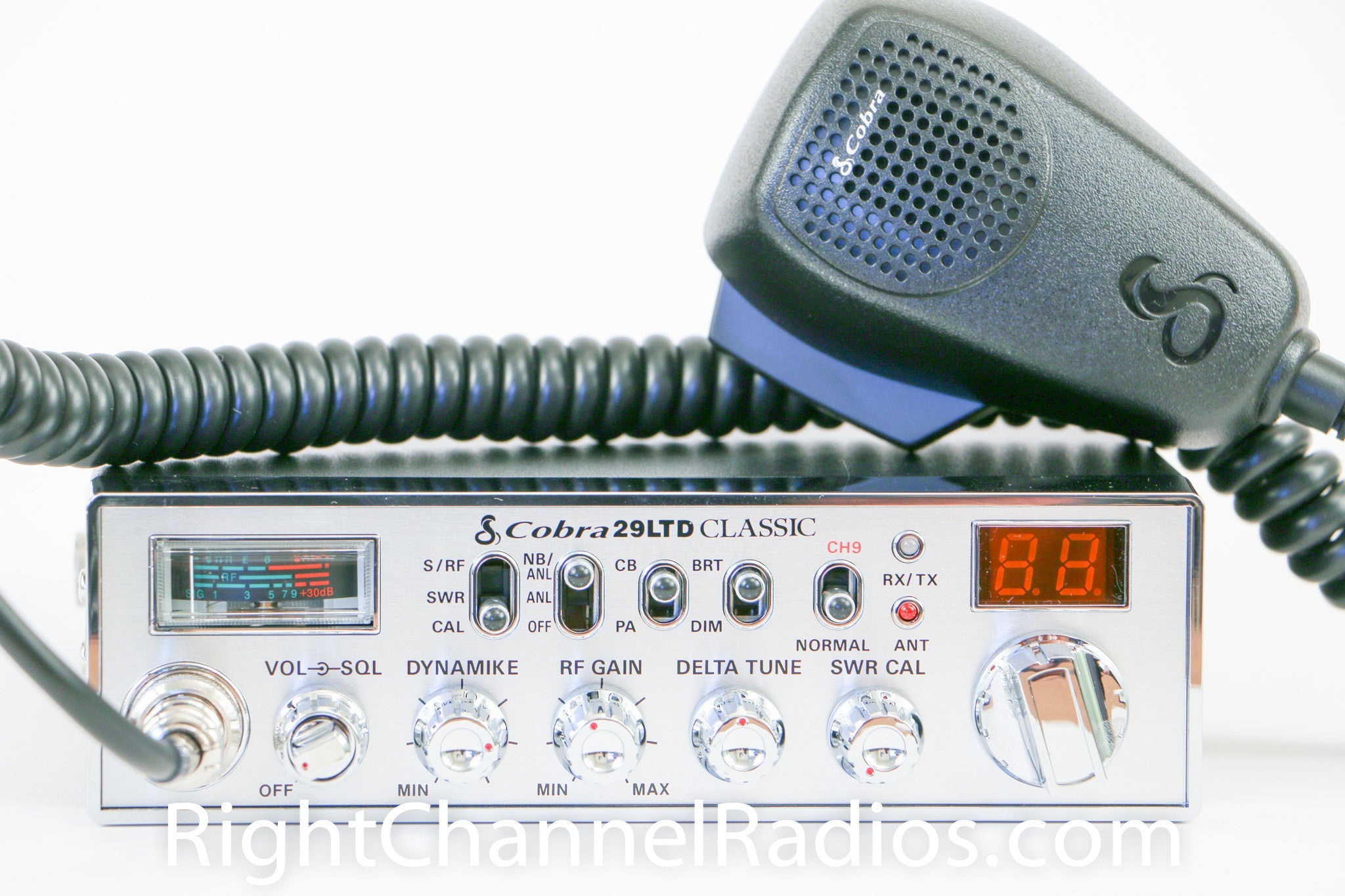 Cobra 29 LTD Classic AM/FM CB Radio - Professional Trucker Communication with Clear Reception for Long-Distance Driving & Road Trips