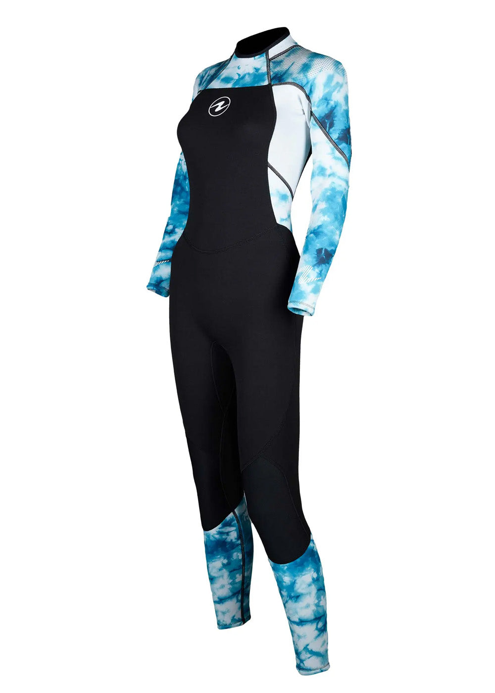 Aqua Lung Women's Hydroflex 3/2mm Steamer Wetsuit for Scuba Diving, Snorkeling & Water Sports | Warm & Flexible Neoprene Full Body Suit