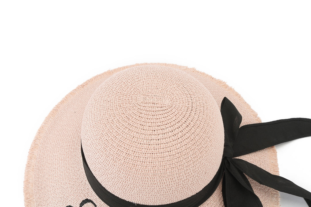 Gardenia Aloha Forever Pink Hat - Stylish Floral Hawaiian Summer Beach Hat for Women - Perfect for Vacations, Pool Parties, and Outdoor Adventures