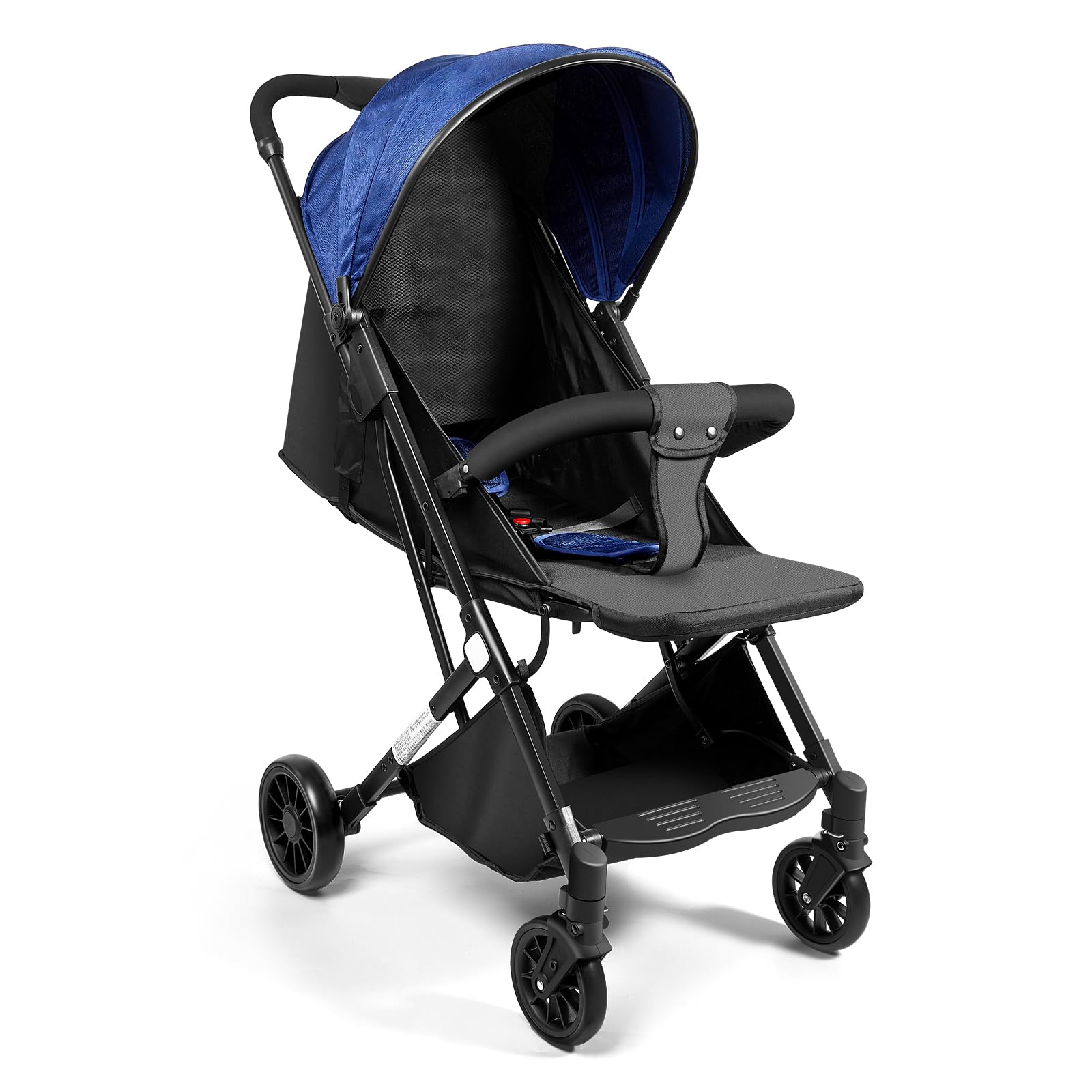 Lightweight Umbrella Stroller for Toddlers 1-5 Years | Compact Travel Stroller for Airplane with Adjustable Canopy & Storage Basket | Perfect for Travel, Shopping & Daily Walks