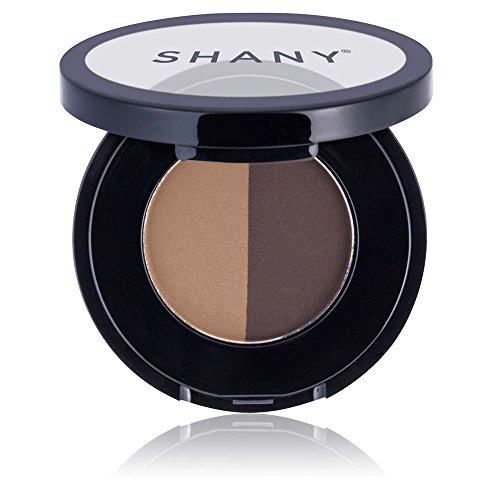 SHANY Brow Duo Makeup Kit - Paraben Free Eyebrow Pencil & Powder - Brunette Shades for Natural-Looking Brows | Perfect for Everyday Makeup & Professional Beauty Looks