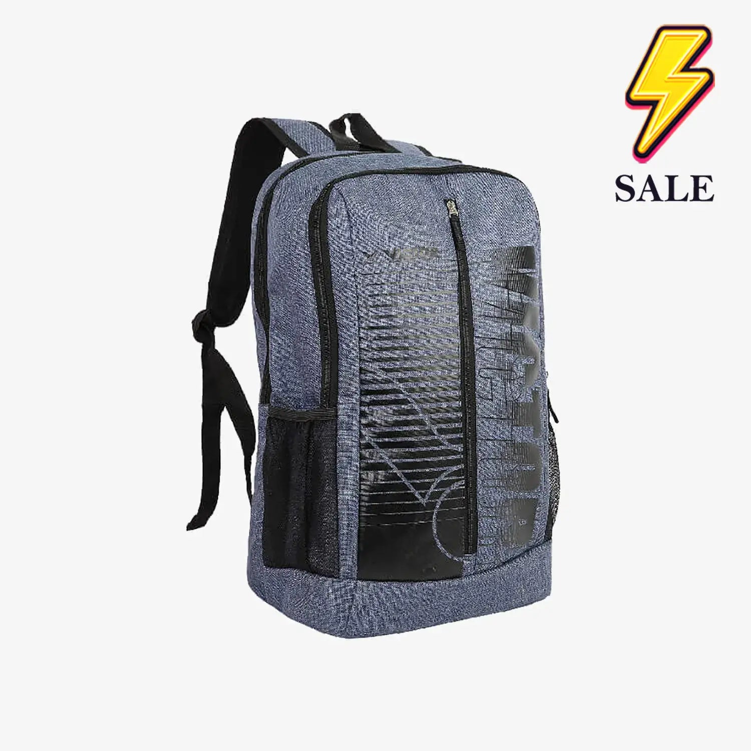 Victor BR6017 K Grey Backpack - Lightweight Durable School & Travel Backpack for Men & Women - Perfect for College, Hiking, and Commuting