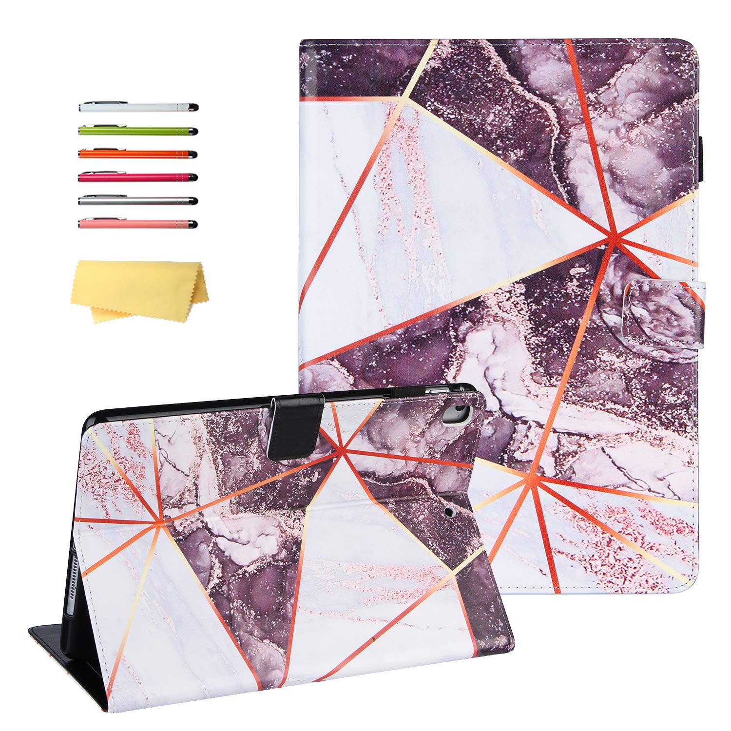Premium PU Leather Smart Case for iPad 6th/5th Generation 9.7
