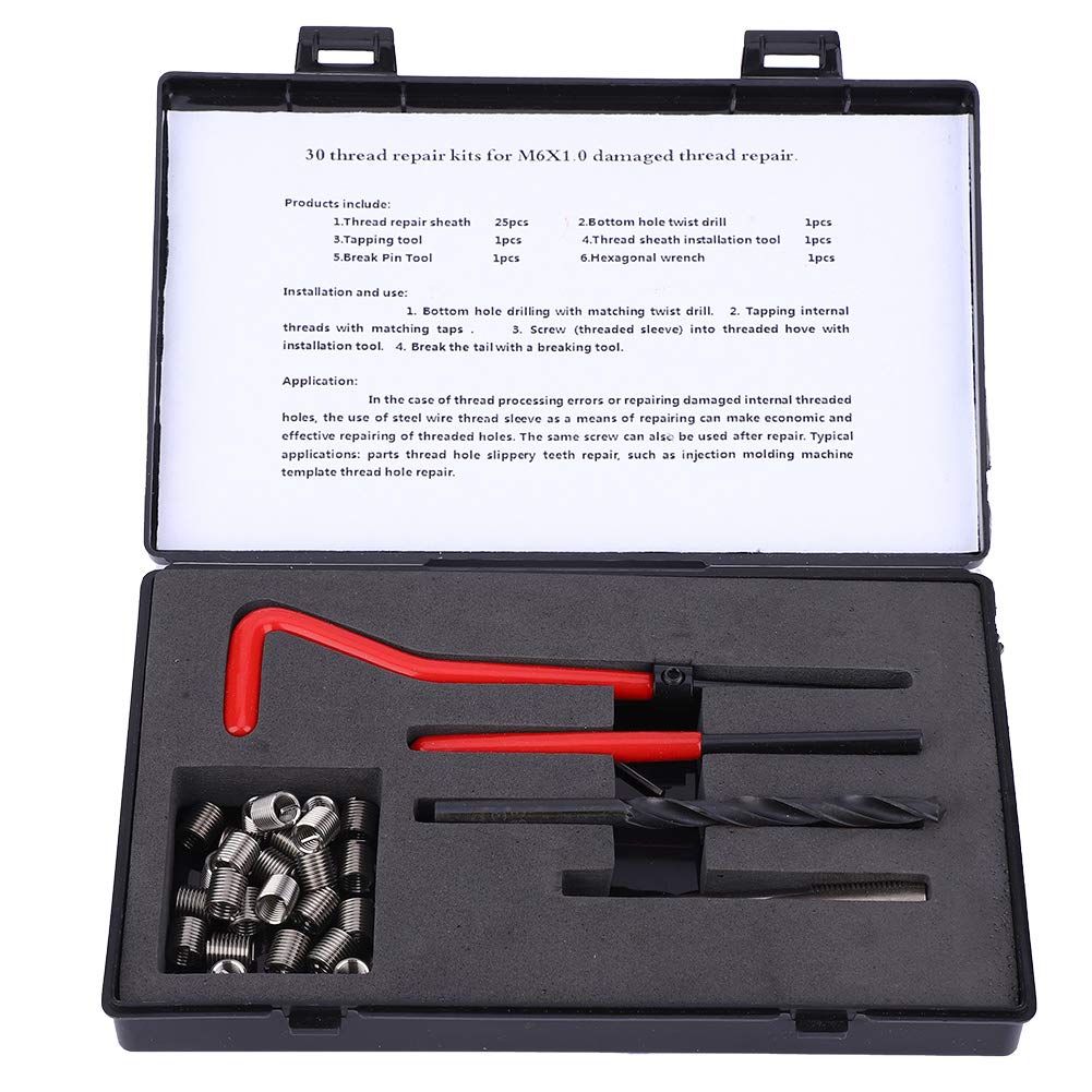 Durable Thread Repair Kit - Corrosion Resistant Taps for Microwave Communication