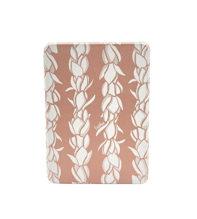 Pikake Lei Kindle Case - Premium Protective Cover for Kindle E-Readers - Perfect for Travel, Reading, and Gifts
