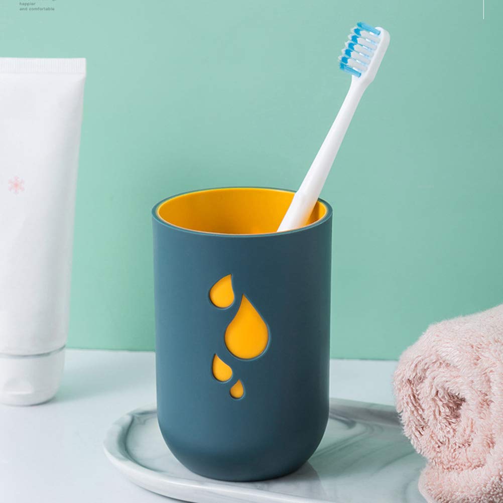 3-Piece Travel Toothbrush Holder Set with Toothpaste Cup - Portable Dental Kit for Camping, Hiking & Travel - BPA-Free Toothbrush & Toothpaste Storage for Couples & Families
