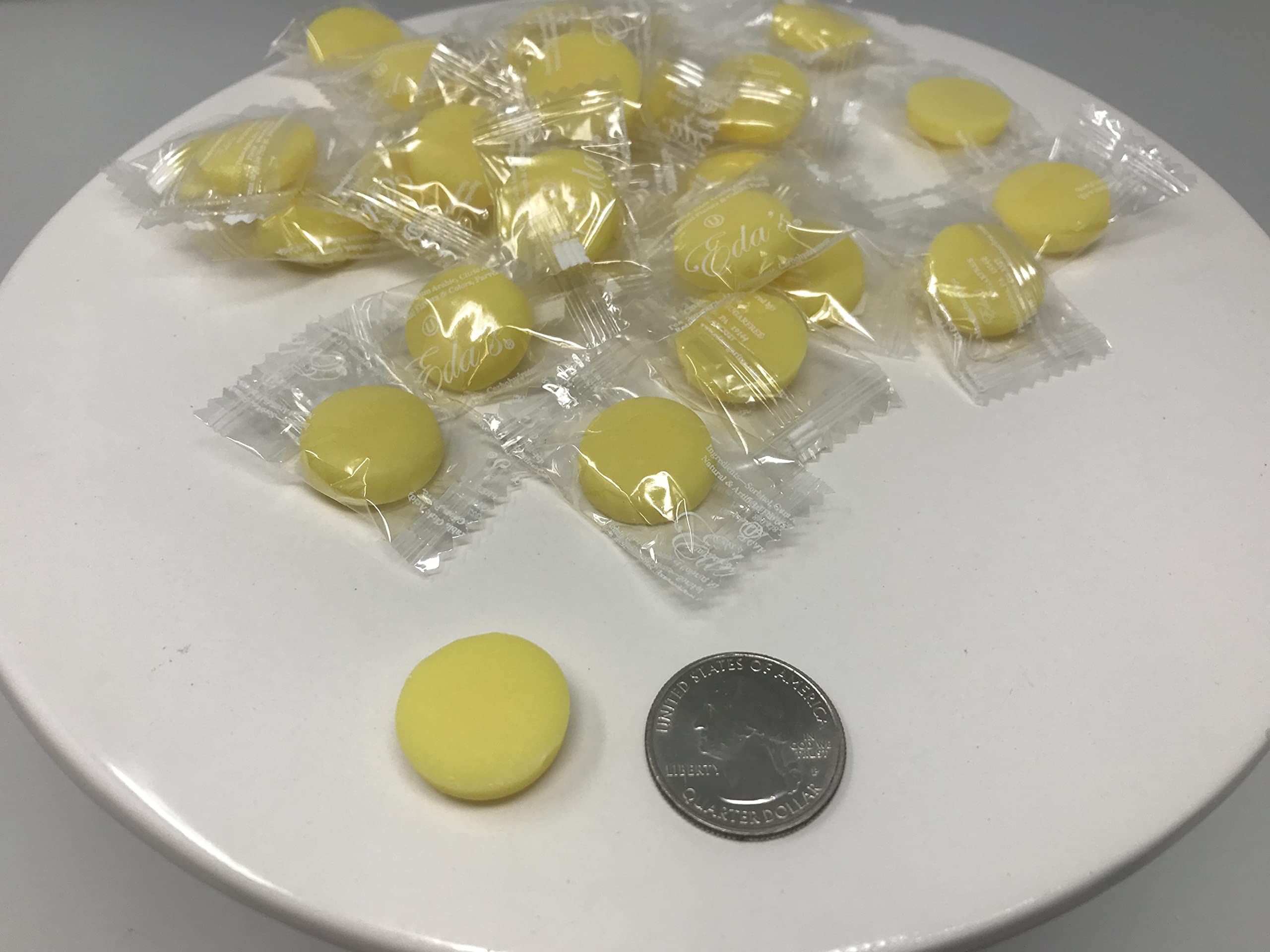 Sugar Free Banana Hard Candy - 1 Pound Bag | Low Carb Keto Friendly Snacks for Diabetics & Weight Loss | Perfect for Office, Travel & Movie Nights