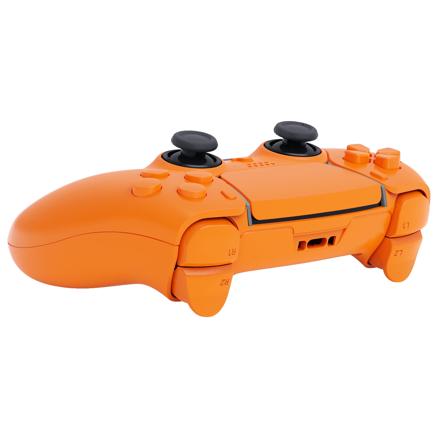 eXtremeRate Orange Full Housing Shell with Buttons & Touchpad Cover for PS5 Edge Controller - Custom Replacement Decorative Front & Back Plates - Gaming Accessories for Enhanced PS5 Controller Experience