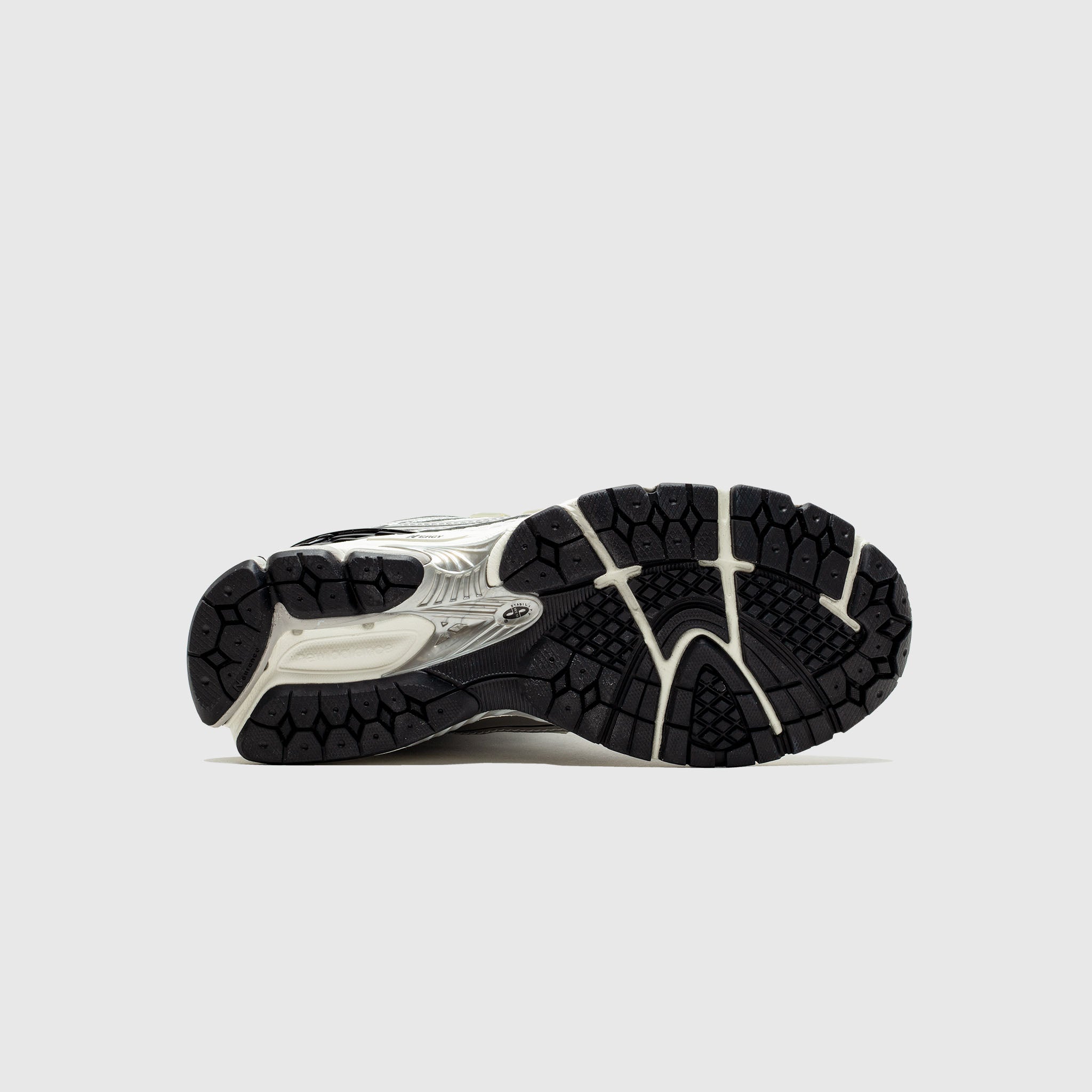 M1906RER Silver & Black Running Shoes - Lightweight Breathable Athletic Sneakers for Men & Women | Perfect for Jogging, Gym Workouts, and Daily Wear