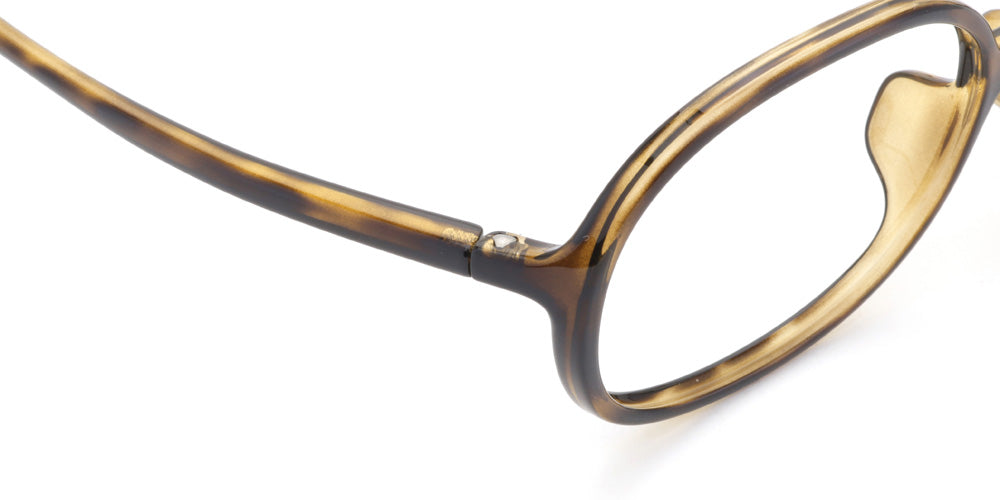 JINS Design Project x Ronan&Erwan Bouroullec SUGATA O 86 Eyeglasses - Lightweight Titanium Frame with Anti-Reflective Lenses for Work, Reading & Fashion (Perfect for Office Professionals & Style Enthusiasts)