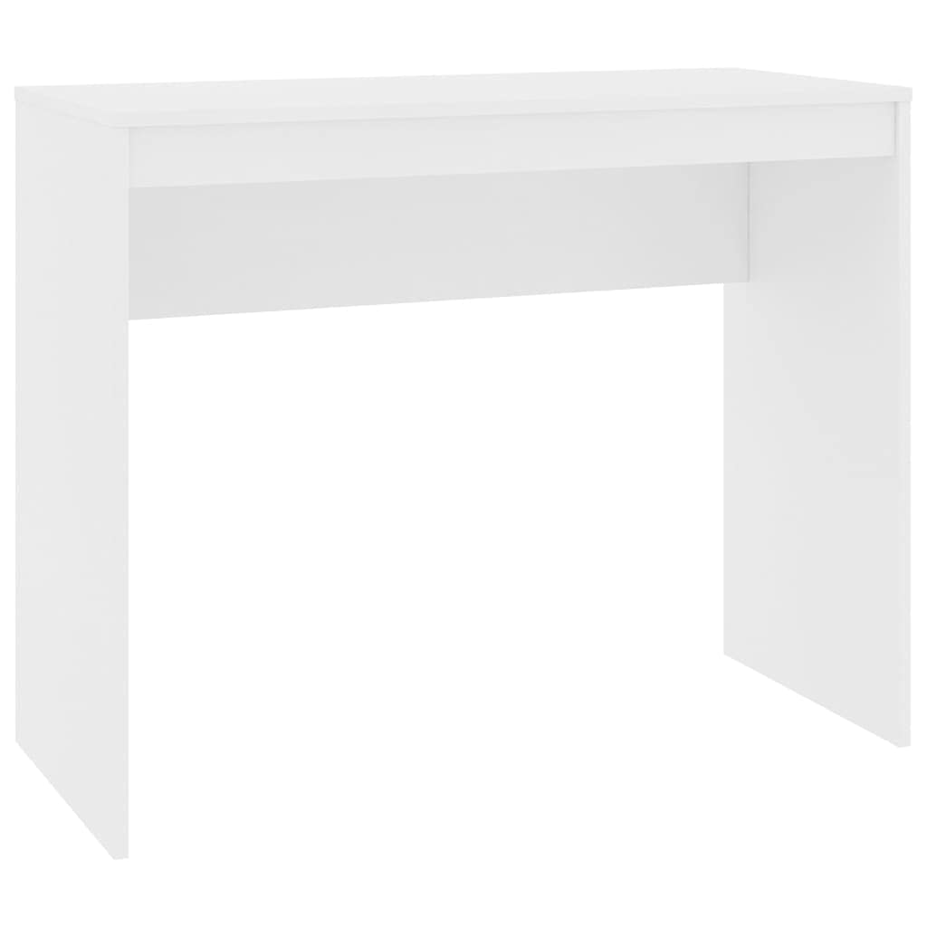 Modern White Computer Desk 35.4