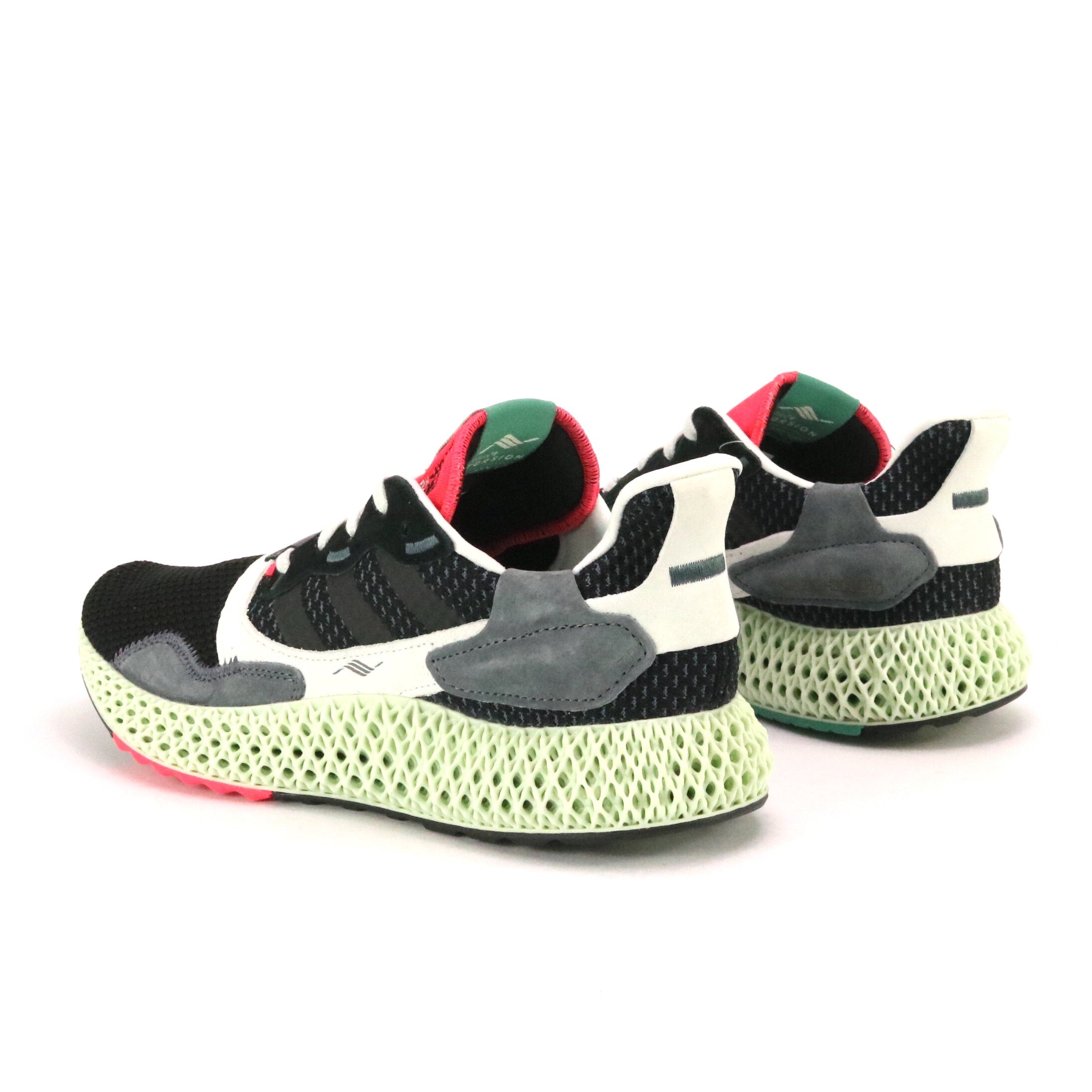 Adidas ZX4000 4D Running Shoes for Men - Black Onix Color | Lightweight Comfort for Jogging, Gym & Daily Wear