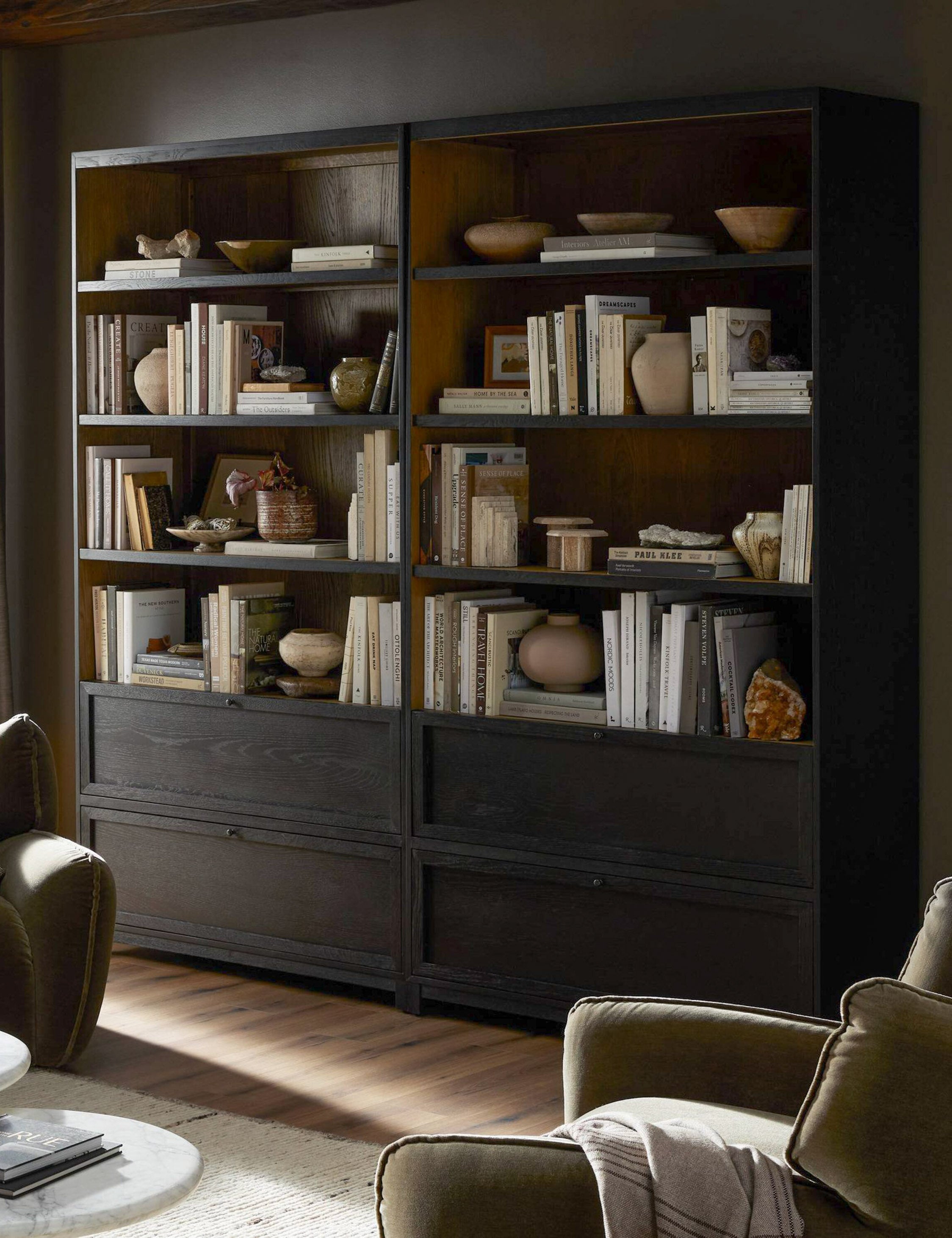Stylish Carly Bookcase - Modern Wooden Bookshelf for Home & Office Organization - Perfect for Living Room, Bedroom, or Study Room Decor