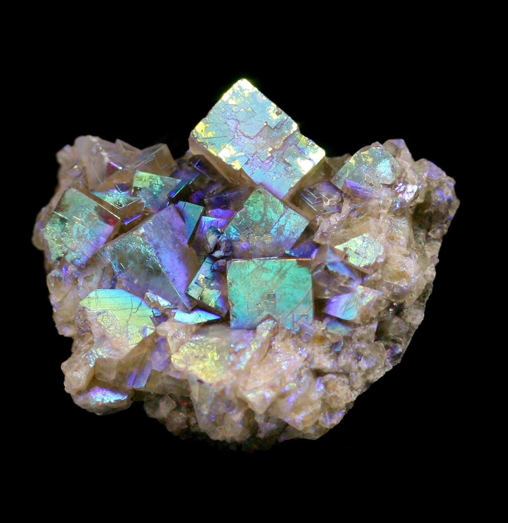 Natural Aura Fluorite Crystal Cluster - Healing Stone for Meditation, Energy Cleansing & Home Decor | Perfect for Yoga, Reiki & Spiritual Practices