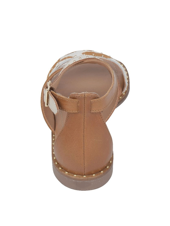 Myra Bag S 4890 Women's Comfortable Chunky Sandals in Tan - Perfect for Summer Outings, Beach Vacations & Casual Wear