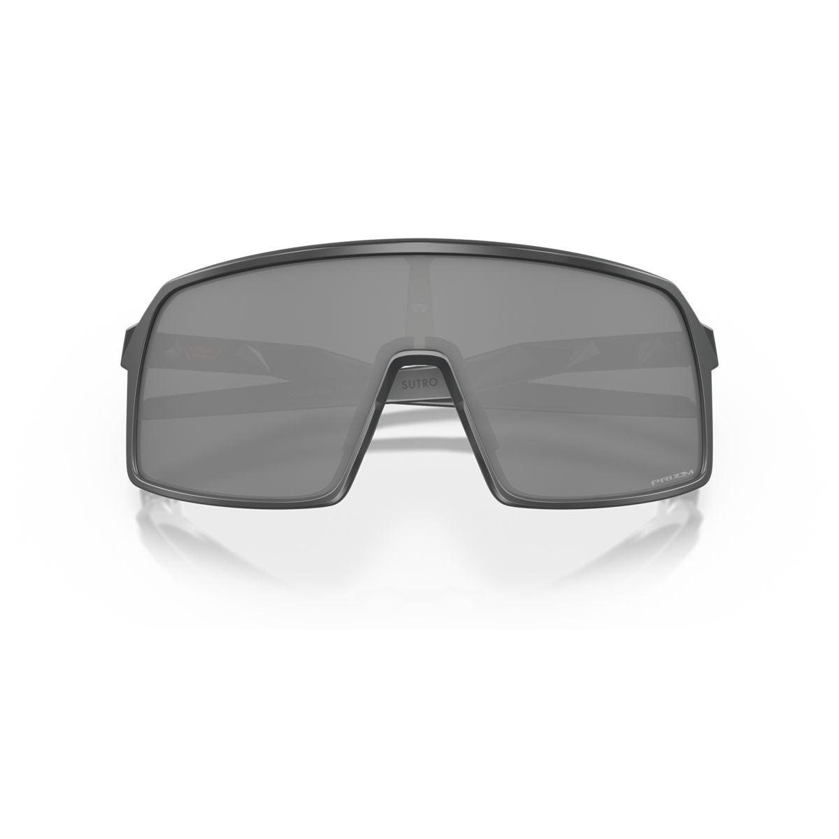 Oakley Sutro S Sunglasses - Hi Res Matte Carbon Frame with Prizm Black Lens (0OO9462 946210) | UV Protection for Cycling, Running & Outdoor Sports