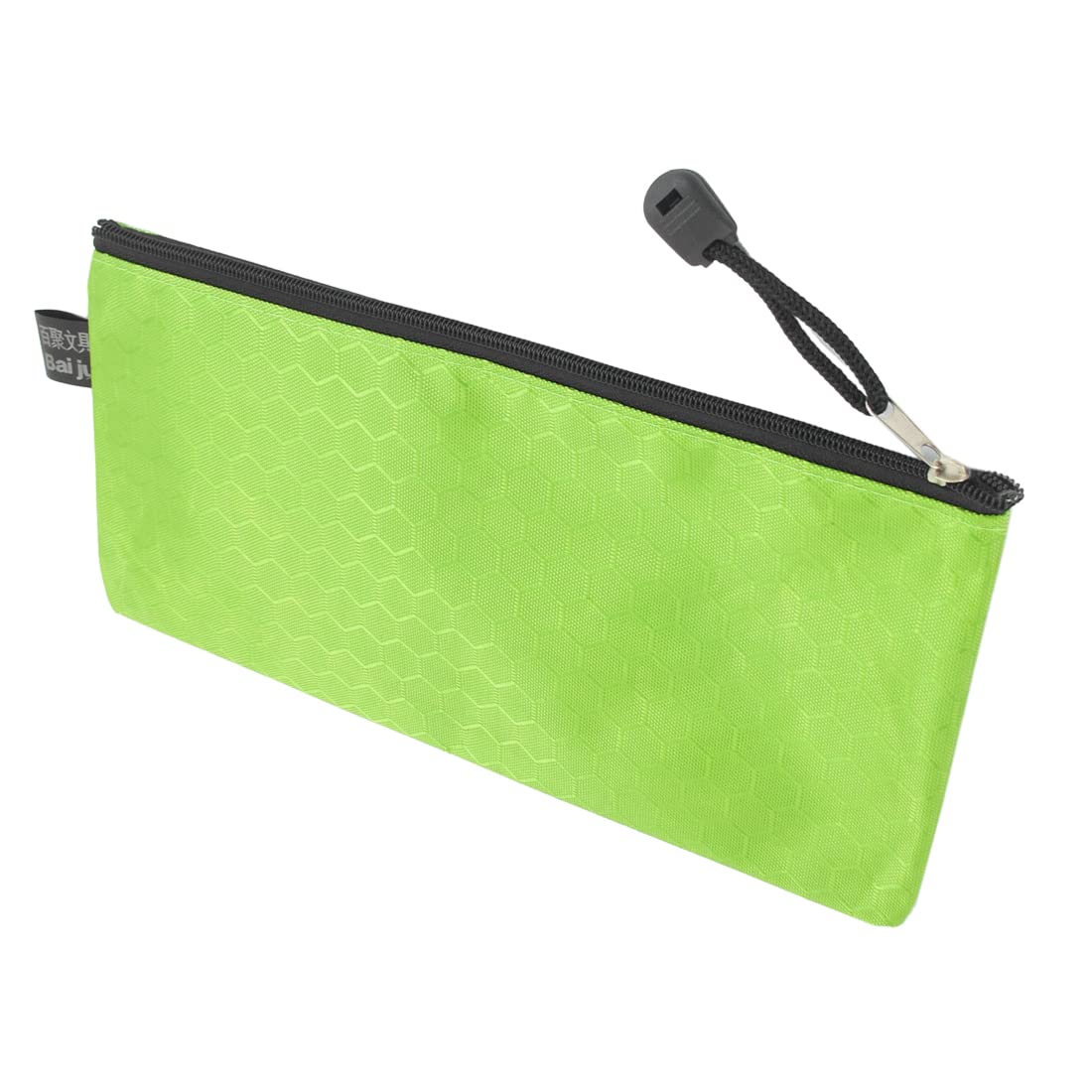uxcell 1-Piece PVC Canvas Zipper Pencil Pouch - Waterproof Small Zipper Bag for Office Supplies, School Stationery, Travel Cosmetics & Accessories - Perfect for Students, Professionals & Travel Organization
