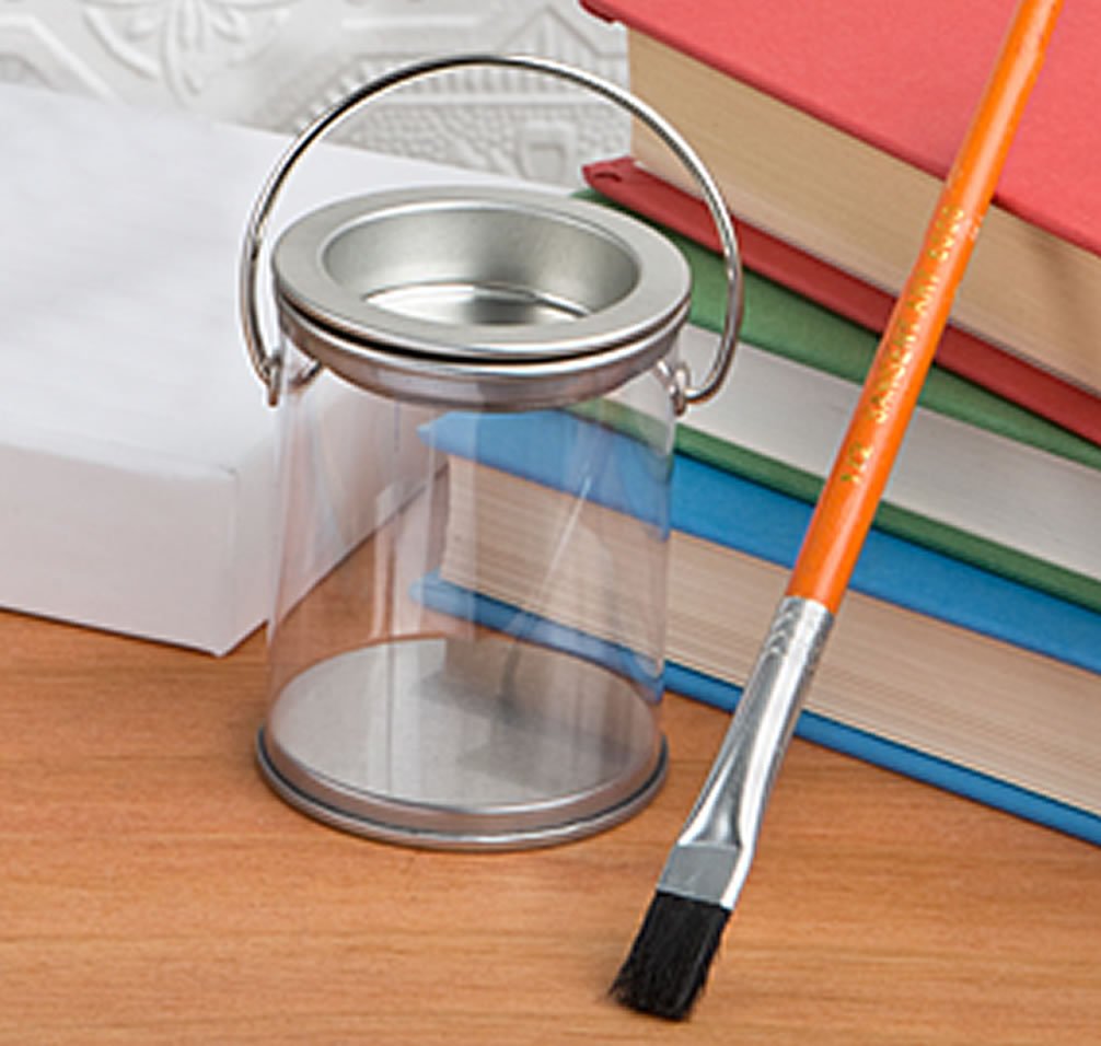 Mini Paint Can Candy Container & Candle Holder - Perfect for Party Favors, Wedding Decor, DIY Crafts, and Home Decor