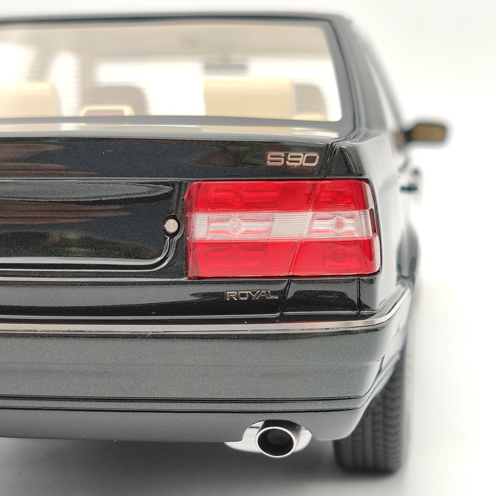 1/18 Scale Volvo S90 Royal Level 3 1998 Green Resin Model Car - DNA Collectibles DNA000090 - Perfect for Collectors, Display, and Gift Giving