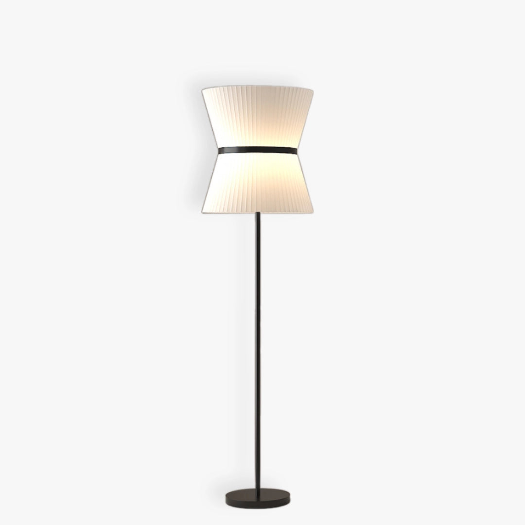 Nordic Striped Floor Lamp - Modern Scandinavian Style Standing Light for Living Room, Bedroom & Office - Perfect for Reading, Relaxing & Decorating