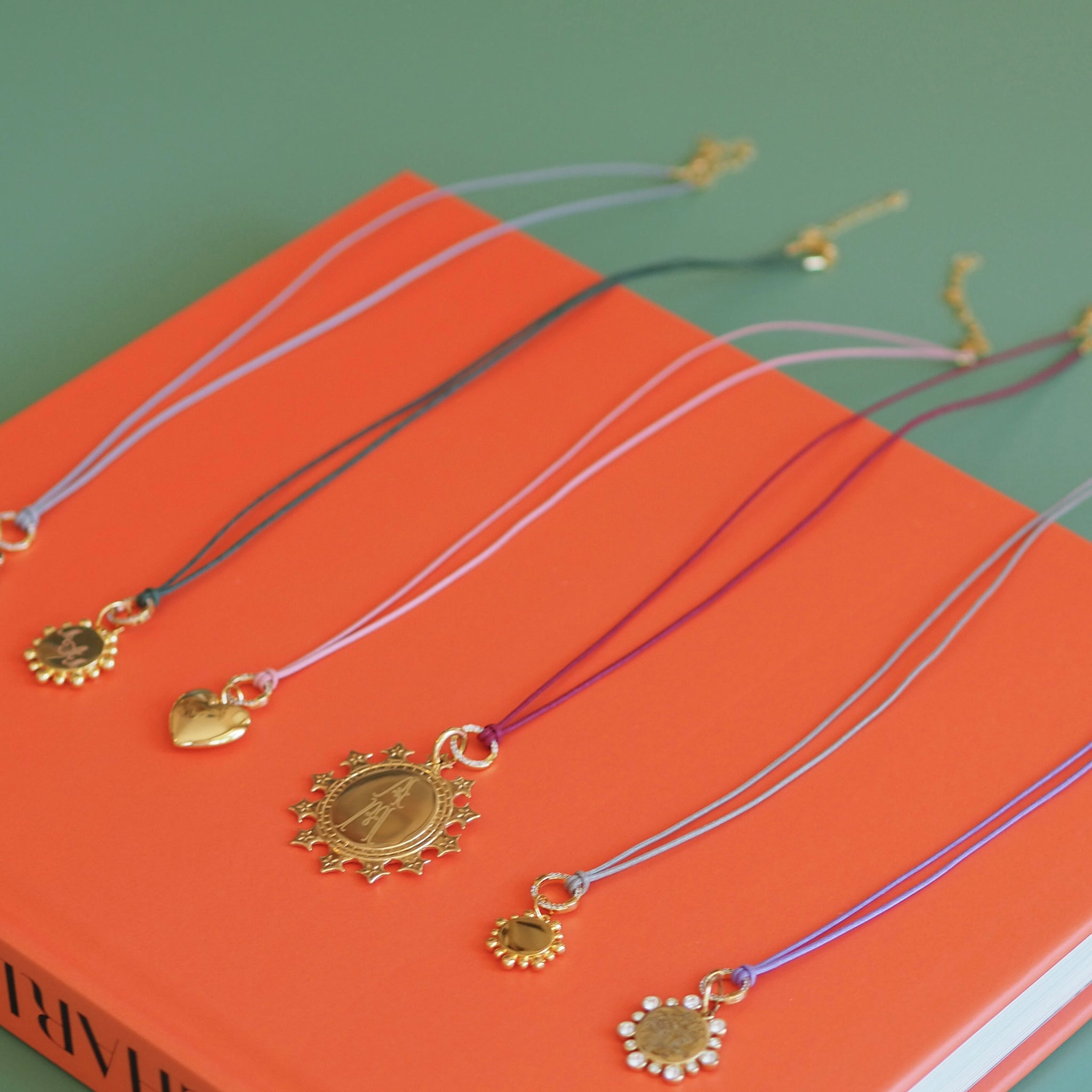 Goldbug Collection Charm Clasp Waxed Cord Necklace - Adjustable Layered Necklace for Women, Trendy Boho Jewelry Gift - Perfect for Everyday Wear, Parties & Special Occasions