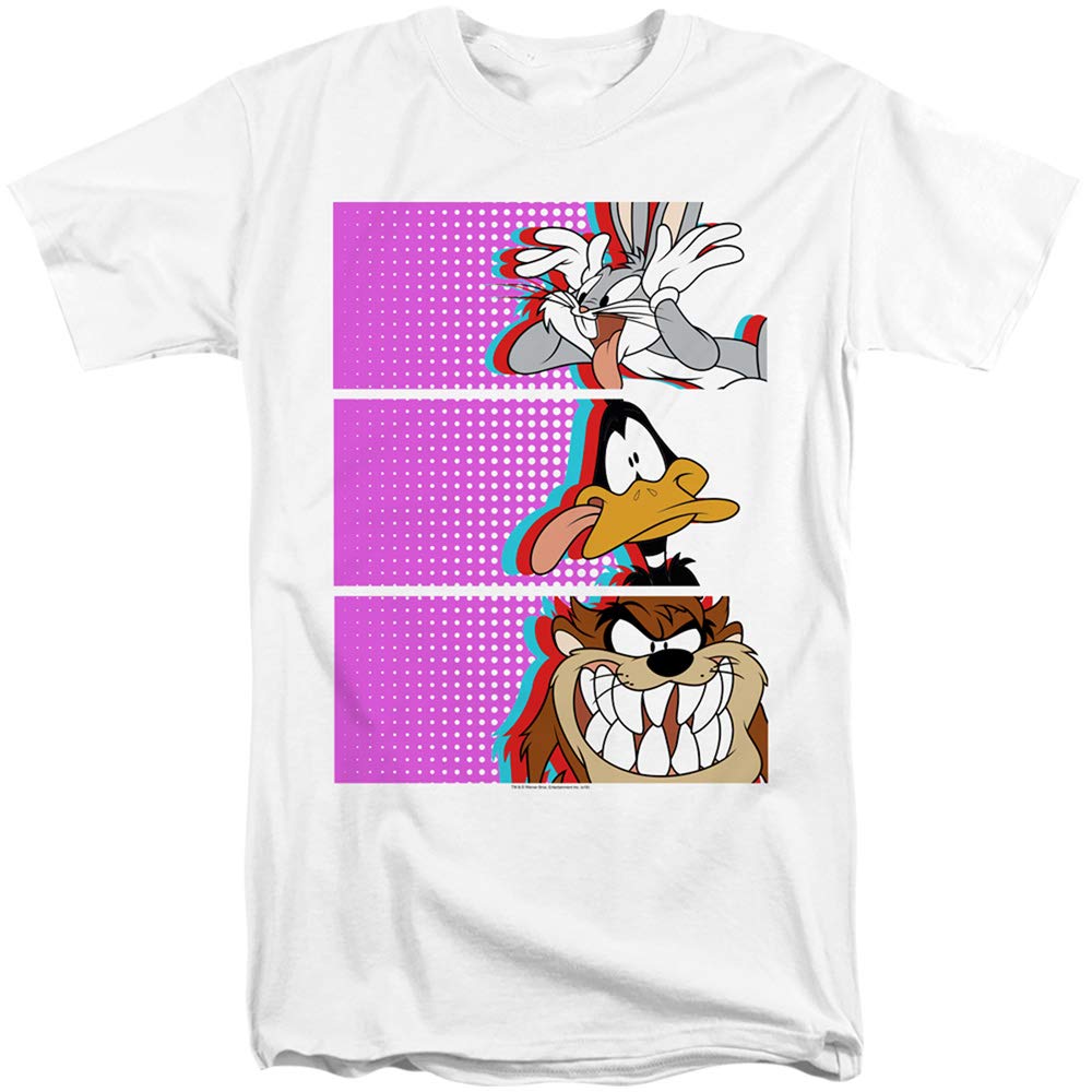 Looney Tunes Graphic T-Shirt for Men & Women - Unisex Tall Cotton Tee - Casual Wear, Gift Idea, Cartoon Fan Apparel