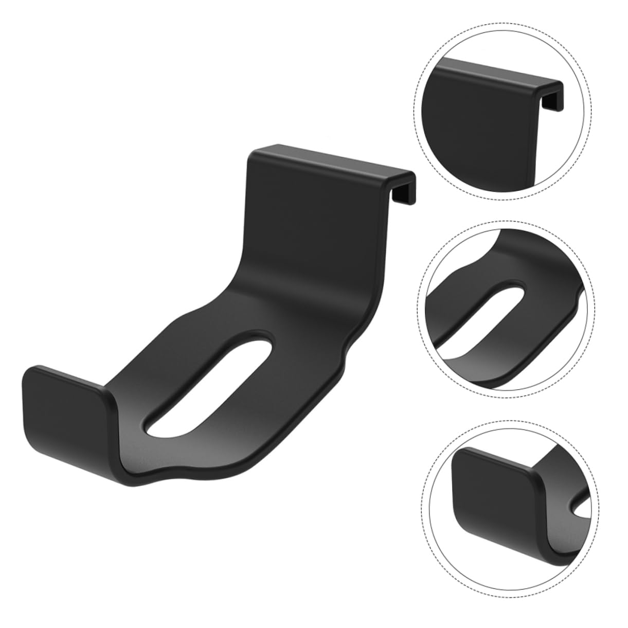 CIYODO Space-Saving Headphone Holder & Game Controller Stand - Sturdy Wall Mount Headset Hanger for Gaming Setup - Perfect for Bedroom, Office, or Game Room Organization