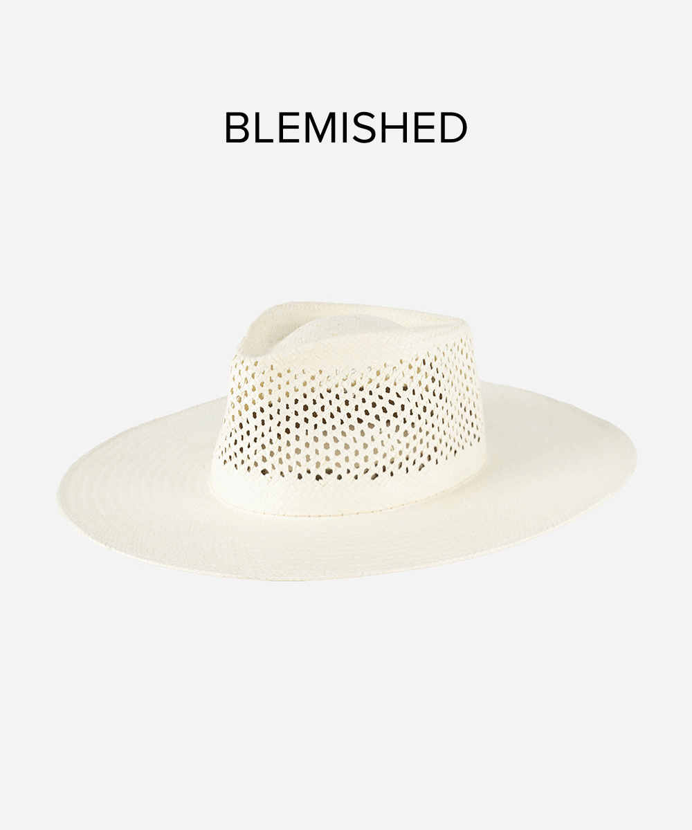 Nell Vented Fedora Hat for Men & Women - Lightweight Breathable Summer Sun Hat for Outdoor Activities, Beach, Hiking, and Travel