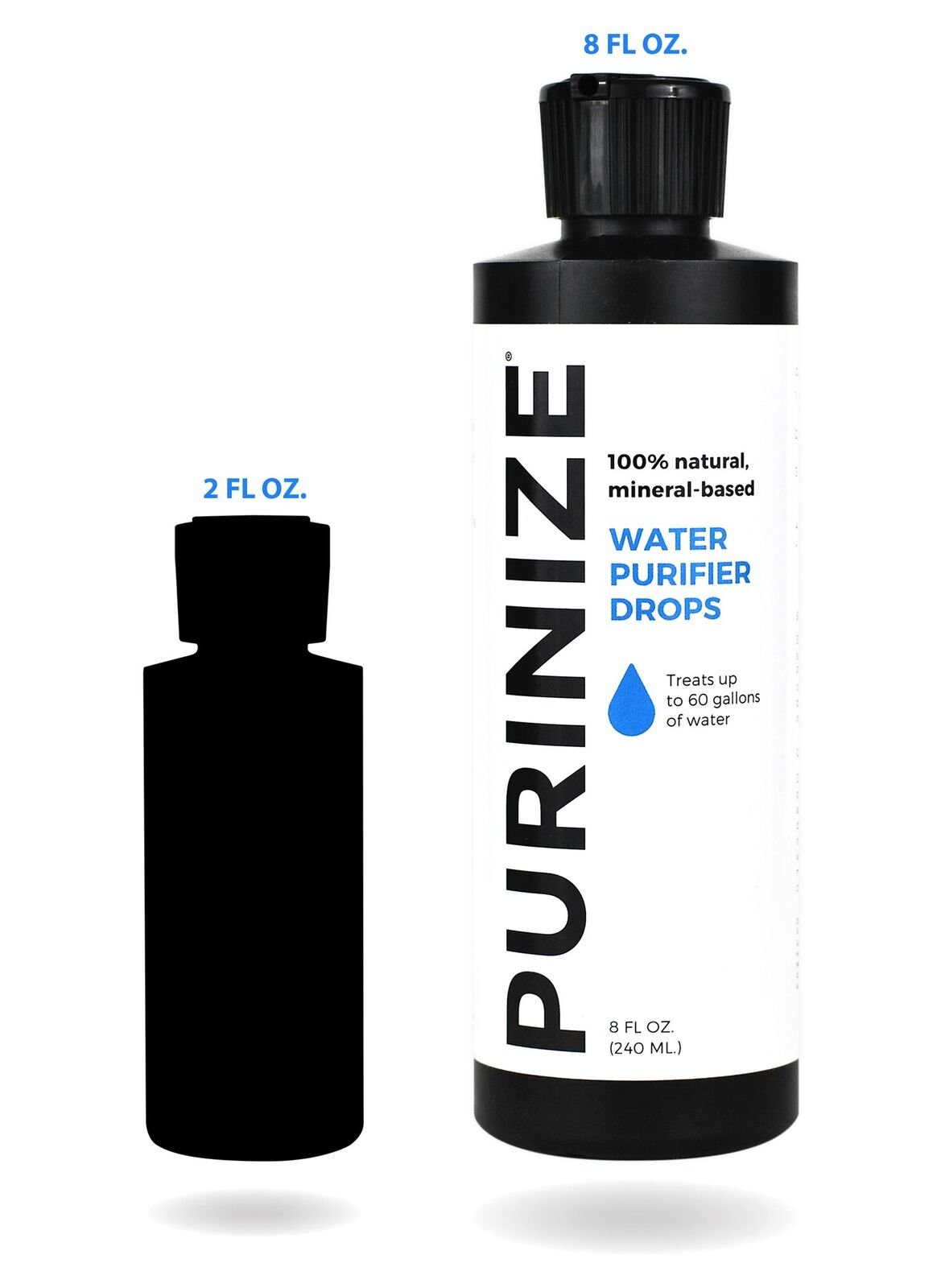 The Best Patented Natural Water Purifier - Chemical-Free Solution for Camping, Hiking, and Emergency Survival
