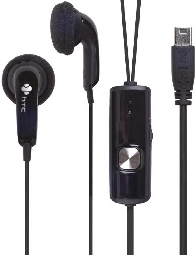 HTC HS S200 Stereo Headset - Compatible with HTC S522 & MyTouch 3G - 1.2m Cable - Perfect for Music, Calls & Gaming