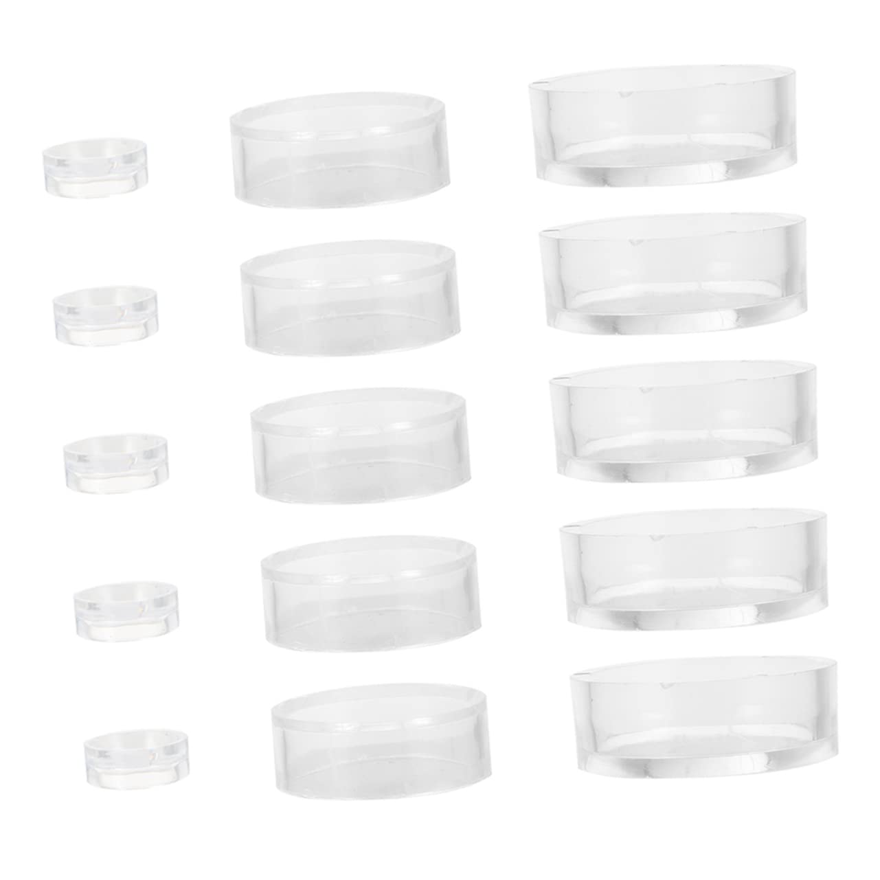 BESPORTBLE 16-Piece Jewelry Display Stand Set - Mini Globe & Crystal Acrylic Stands for Baseball, Golf & Collectibles - Perfect for Store Displays, Gift Packaging & Home Decor